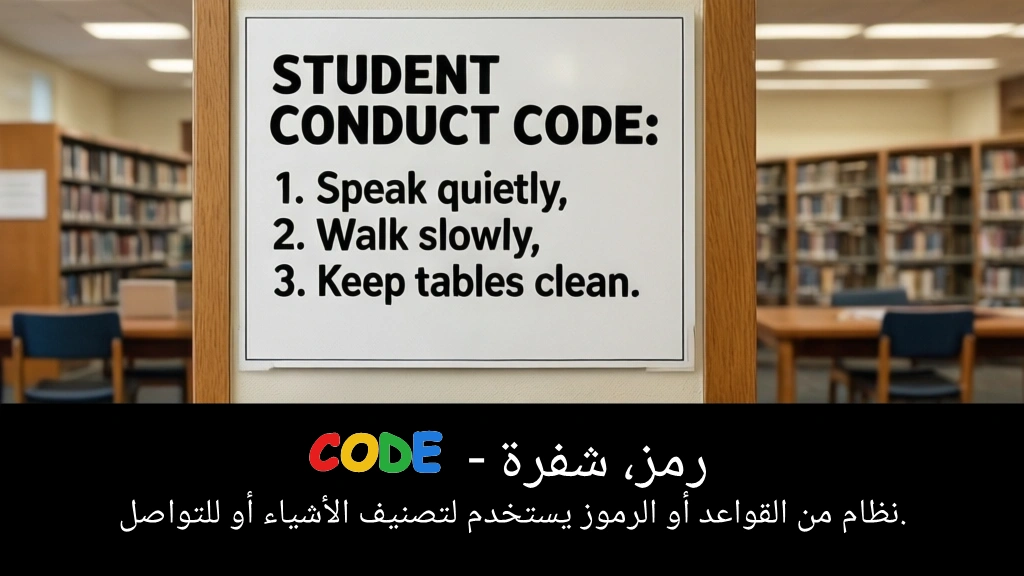 Arabic Illustration for code